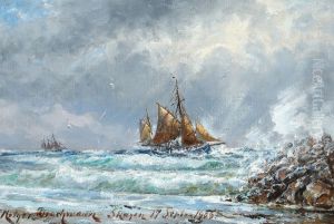 September storm ved Skagen Sonderstrand