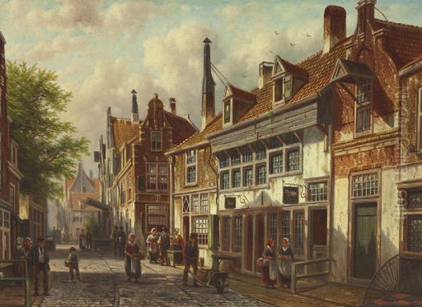 Drukke Straat - view 1