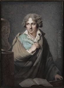 Portrait de Cherubini, compositeur italien by Francois Dumont