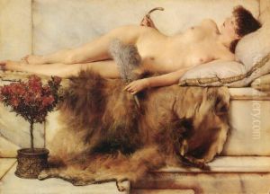 Dans le Tepidarium by Herbert James Draper