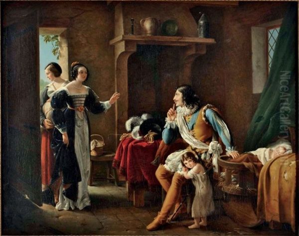 Louis XIII et Mlle de La Fayette - view 1
