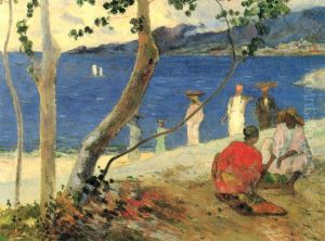 Porteuses de fruits a l'anse Turin, ou Bord de mer II Porteuses de fruits a l'anse Turin, ou Bord de mer II