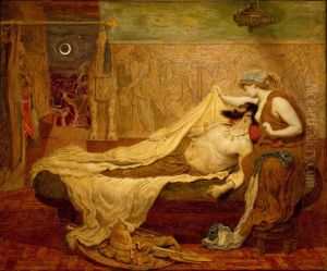 The Dream of Sardanapalus by Ford Madox Brown