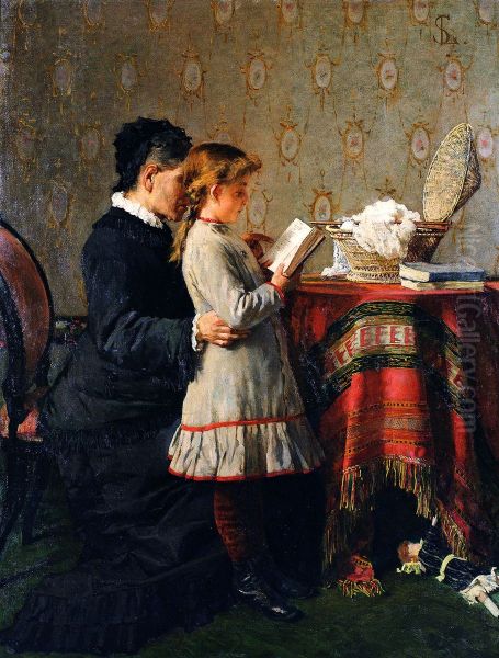 The grandmother's lesson - view 1