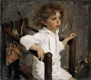 Mika Morozov by Valentin Serov