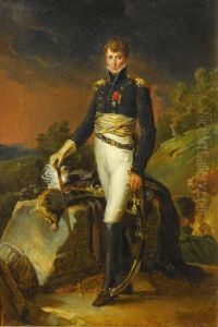 Auguste-Marie-Francois, baron Colbert de Chabannais (1777-1809), general" by Francois Gerard