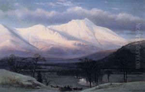 Winter Scene, North Moat Mountain, New Hampshire by Benjamin Champney