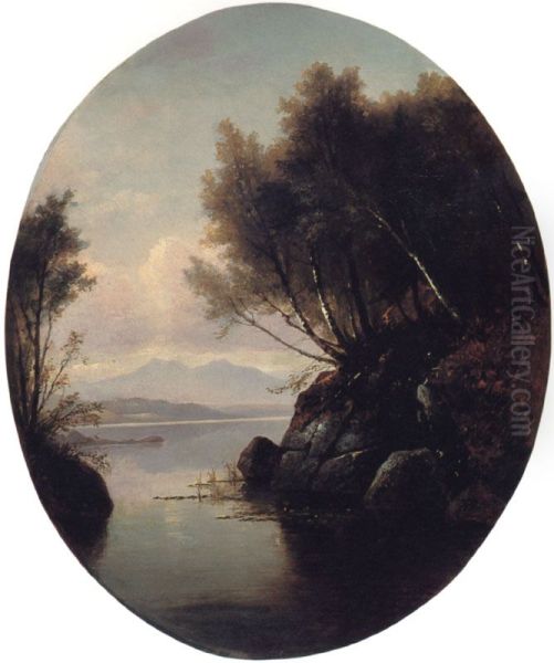 Moat Mountain from Walker's Pond, New Hampshire - view 1