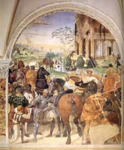 Benedict Foretells the Destruction of Montecassino
