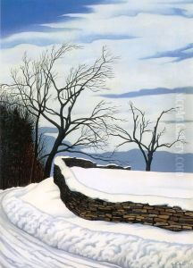 Where the Road Turns by George Ault