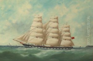 The Clipper Ship 'Superb' off Yorkshire, 1866 The Clipper Ship 'Superb' off Yorkshire, 1866