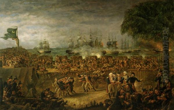 The Battle of Fort Moultrie, 1776 - view 1