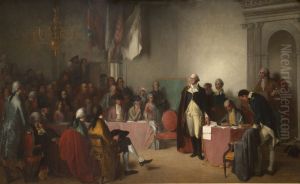 Washington Resigning His Commission by Edwin White