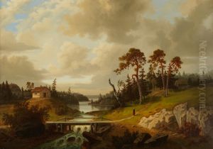 Summer landscape by Sven Herlin
