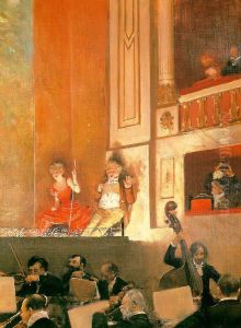 Representation at the Theatre des Varietes by Jean Beraud
