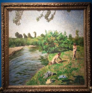 Bathing boys Bathing boys