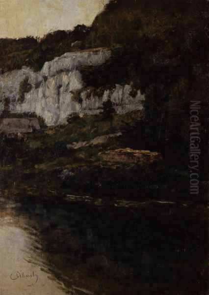 Felsabhang bei Saut de Doubs II - view 1