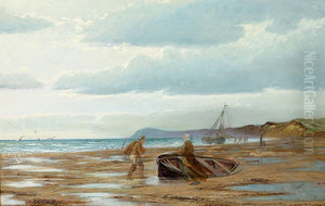 A view of the beach at Agger. A view of the beach at Agger.