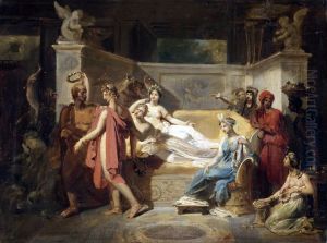 Alcibiade chez les courtisanes by Felix Auvray