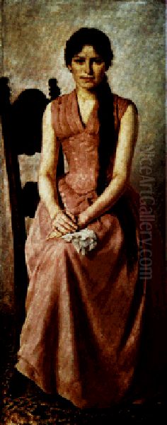 Portrait of sister Fanny - view 1