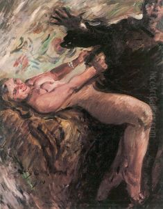 Joseph und Potiphars Weib, II. Fassung by Lovis (Franz Heinrich Louis) Corinth