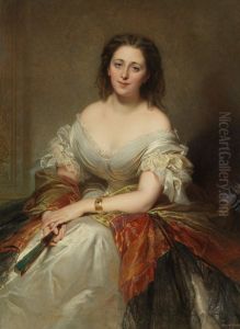 Portrait de la comtesse Walewska by Edouard Louis Dubufe