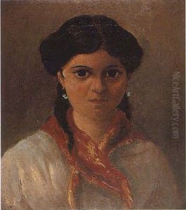 Portrait of a young girl, Gailpan