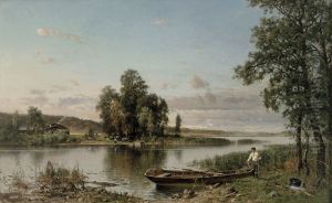 Lake Landscape from Hame by Hjalmar Munsterhjelm