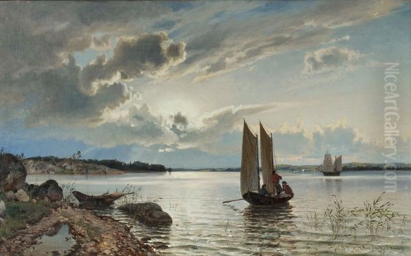 Evening Ambiance, Fishermen - view 1