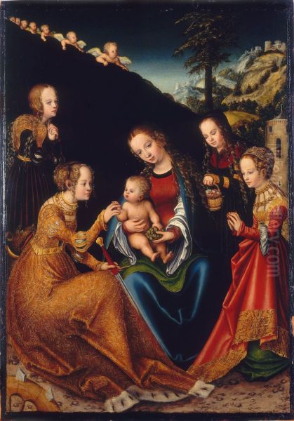 Marriage of St. Catherine - view 1