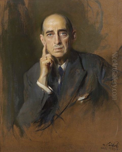 Portrait of Nicolas of Greece and Denmark (1872-1938), at the age of 62 - view 1