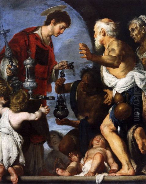 The Charity of St Lawrence - view 1