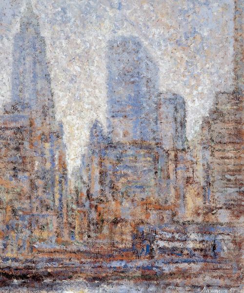 Foggy Day, New York - view 1