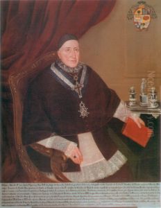Retrato del arzobispo de Granada Luis Antonio Folgueras Sion