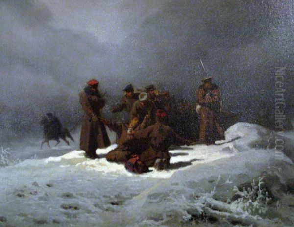 Foot-March to Siberia. - view 1