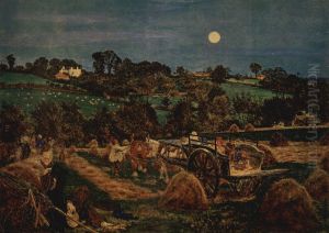 Die Heuernte by Ford Madox Brown