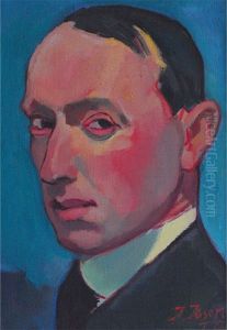 Self-portrait by Immanuel Ibsen