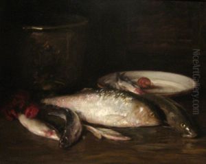Still Life with Fish by William Merritt Chase