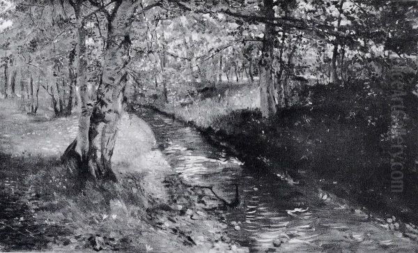 Waldbach bei St. Heinrich am Starnberger See - view 1