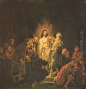 The Incredulity of St Thomas by Rembrandt