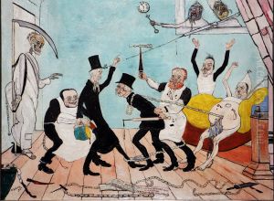 The Bad Doctors by James Ensor