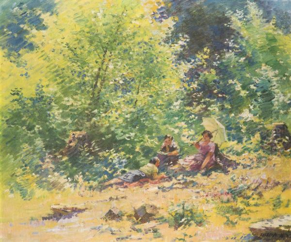 Resting in the Glade - view 1