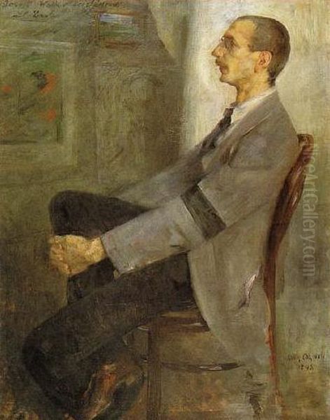 Portrait ofWalter Leistikow - view 1