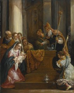 The Presentation in the Temple by David Teniers the Younger