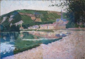 The Seine at Les Andelys by Paul Signac