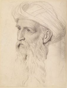 Study for the Head of Elijah