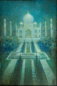 Taj Mahal by Charles William Bartlett