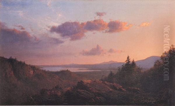 View of the Hudson River Valley from Olana - view 1