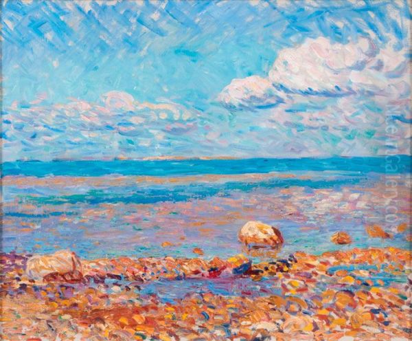 Wickford, Low Tide by William James Glackens
