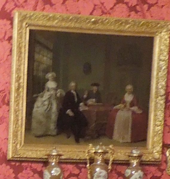 Portrait of Johanna Catharina van den Broek (1721-1788) met haar familie - view 1